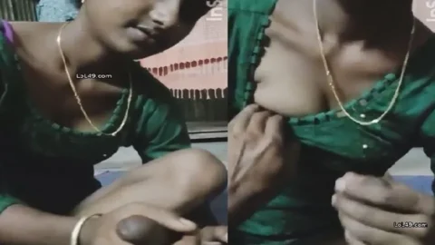 Village wife erotic blowjob and sex with husband Desi Porn MMS