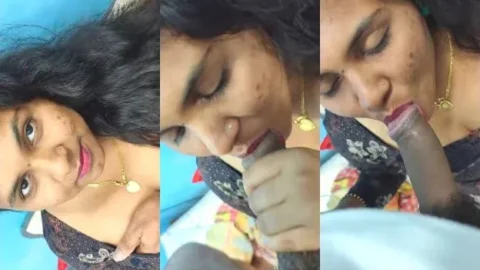 Famous Mallu Girlfriend Gives Sloppy Blowjob And Swallows Cum Video MMS