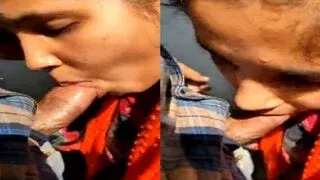 Desi Dehati Ladki Classmate Ka Lund Bahar Chusti Hai MMS Porn