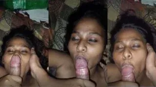 Village bhabhi secretly sucking her lovers hot desi dick MMS Porn