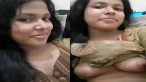 Girlfriend boob play in viral Bengali sex video Desi Porn MMS