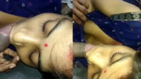 Bhabhi mouth fucking with boobs show viral incest Desi Porn MMS