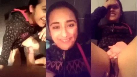 Shy Punjabi Girl Blowjob Then Hides Face During Fingering Desi Porn MMS