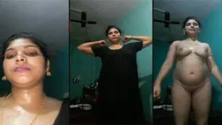 Desi bhabhi ka secret nude show in private MMS Porn