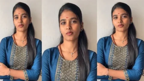 Tamil Insta Famous Vidhya Sakthivel Live Desi Porn MMS