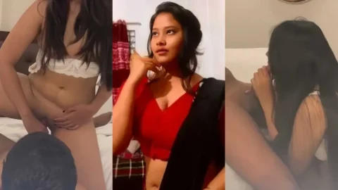 Leaked desi bhabhi sex video riding a young dick reverse cowgirl Video MMS