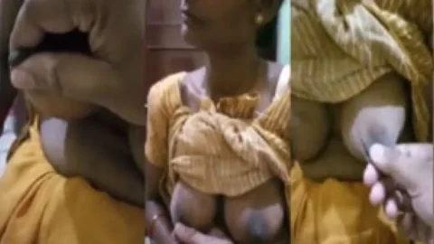 Playing with boobs of housemaid on cam Desi Porn MMS