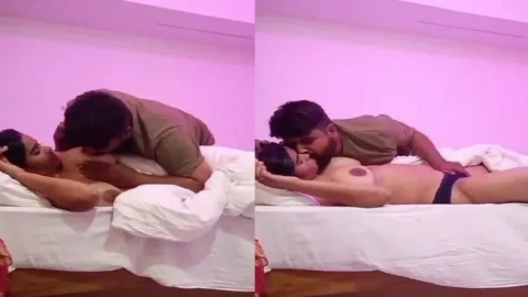 Fat husband fucking wife on honeymoon in OYO room Desi Porn MMS