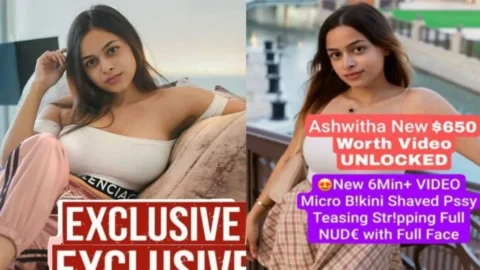 ASHWITHA Most Demanded OnlyFans Exclusive New Video Super Seductive Micro Bikini Shaved Pussy HD Porn