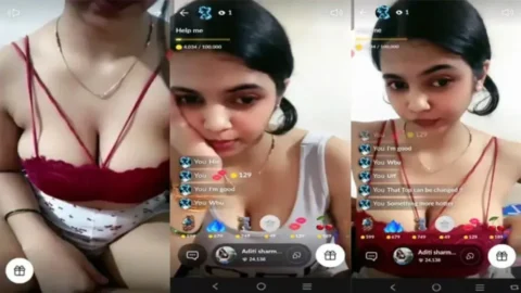 Hot Tango Beautiful Babe Showing Her Huge Boobs Desi Porn MMS