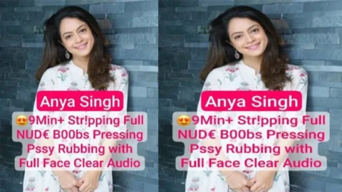 Beautiful Desi Model Anya Latest Most Exclusive Live Stripping Boobs Pressing Pussy Rubbing HD Porn